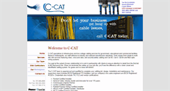 Desktop Screenshot of c-cat.com